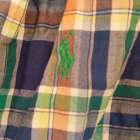 Boy's Ralph Lauren plaid button down shirt - Picture 2 of 3